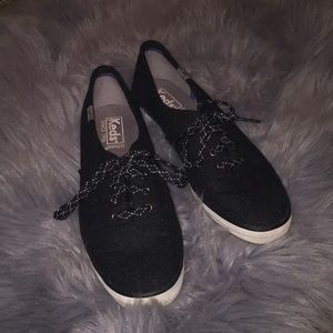 Keds Black Wool sneakers